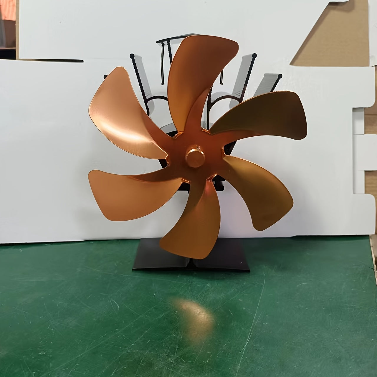 Wood Stove Fan Thermoelectric Fireplace Fan for Fall Winter Heating