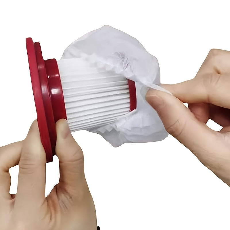 100-Pack Disposable Vacuum Filter Mesh Pads Non-Woven Fabric Handheld Vacuum Accessories