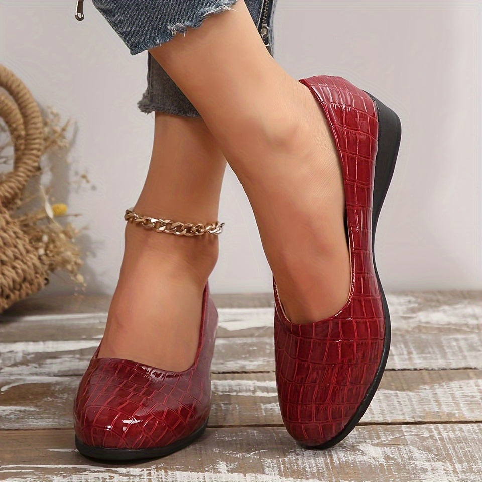 Women's Flat Shoes Solid Color Comfortable Casual Sneakers