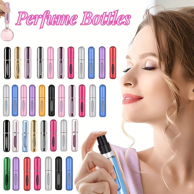 Refillable 5ml Perfume Atomizer Bottle for Travel and Gifts for Men and Women