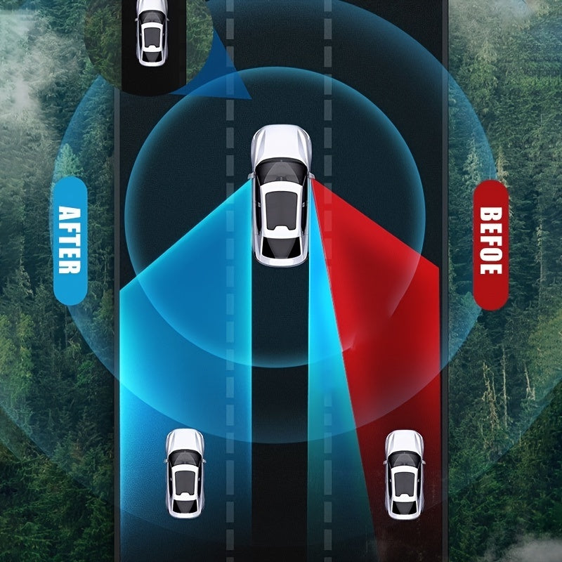 2 dona keng burchakli dumaloq avtomobil orqa ko‘rish oynalari sozlanadigan ko‘rish nuqtasi aksessuarlari