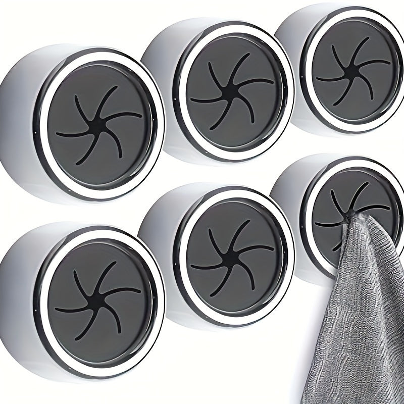 Juego de ganchos de toalla en espiral para cocina, baño, dormitorio, oficina y almacenamiento