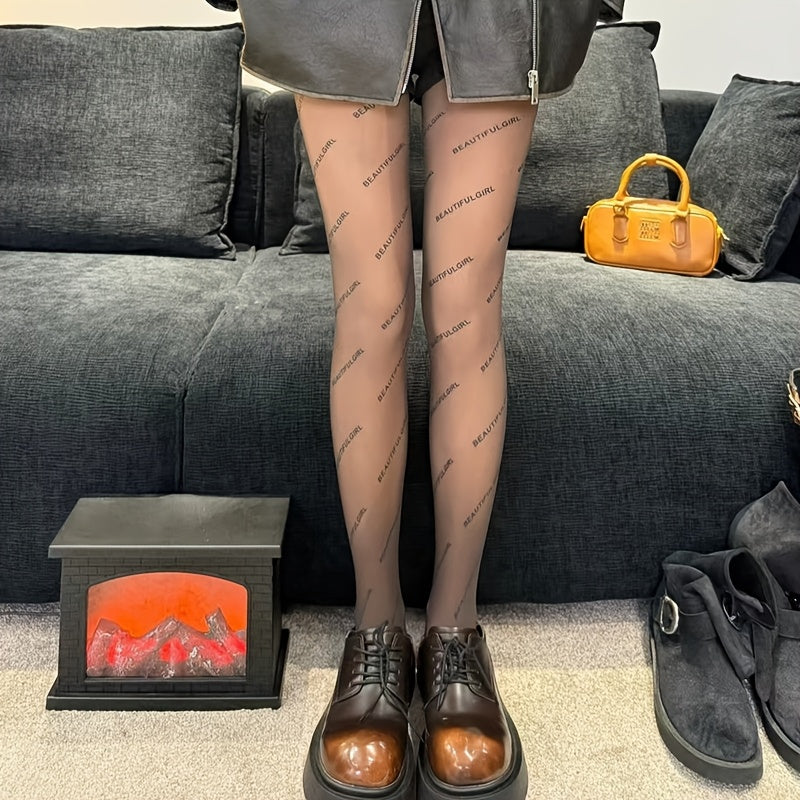 Ayollar uchun termal fleece astarli taytlar, kapalak naqshi, kamon tafsiloti, 80% polyester va 20% spandeksdan tayyorlangan, qo'l bilan yuvish mumkin, qora paypoqlar.