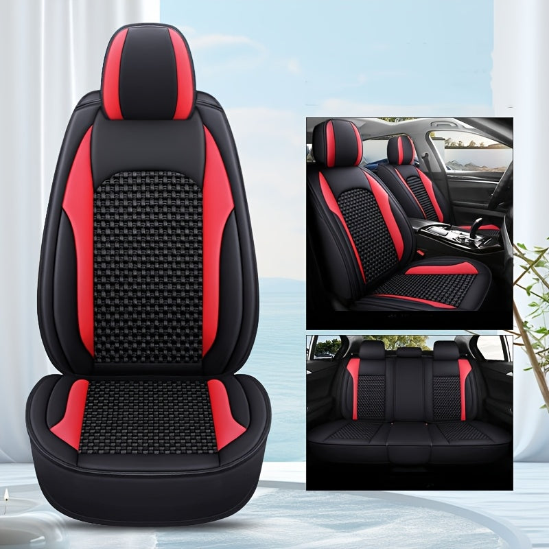 Universal All-Season Car Seat Cover Breathable Fabric Full Coverage