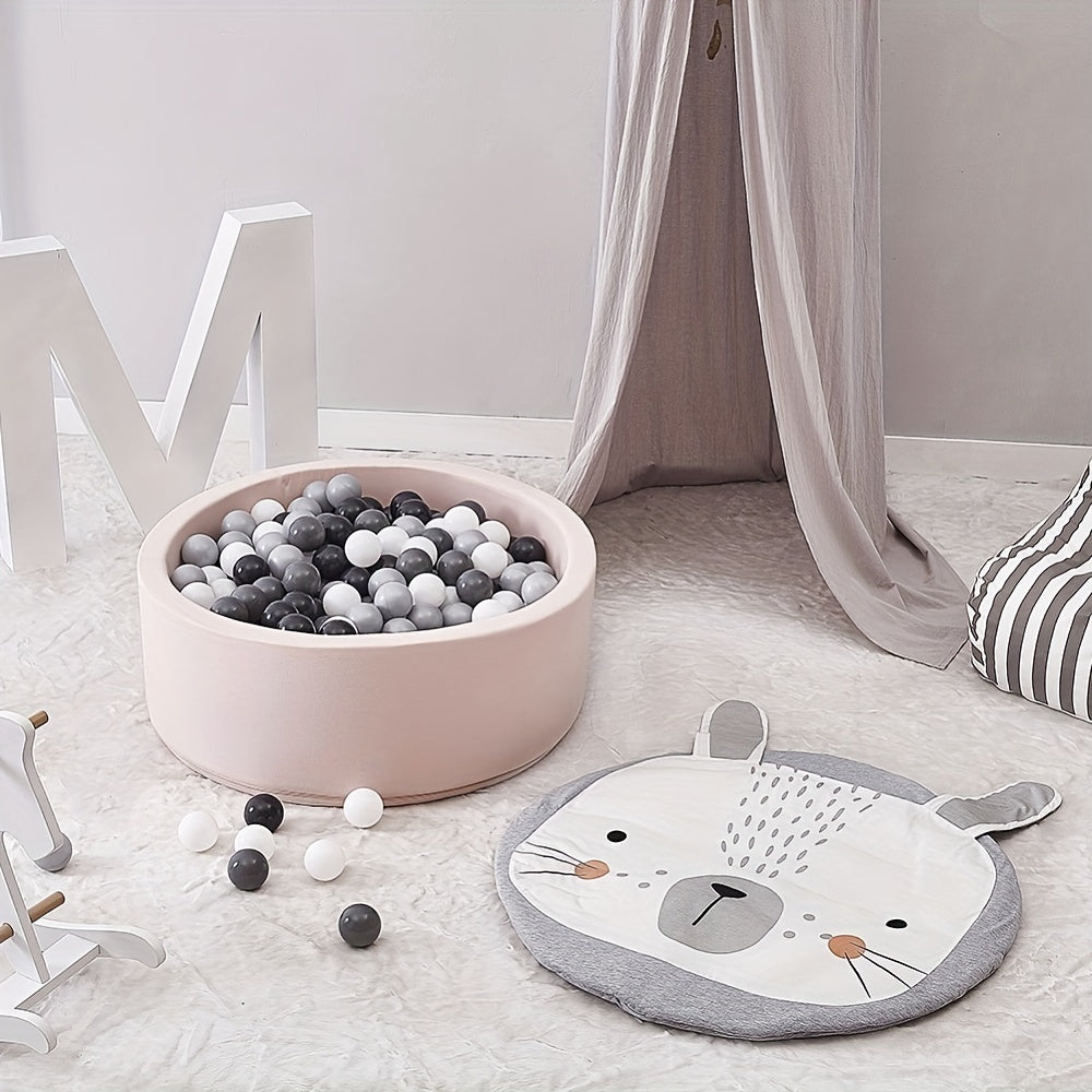 Kids' 3D Animal Carpet with Inner Liner for Play and Photo Backgrounds