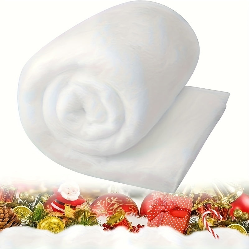 Christmas Snow Blanket Cozy Knit 89cm x 240cm Holiday Decor and Warmth