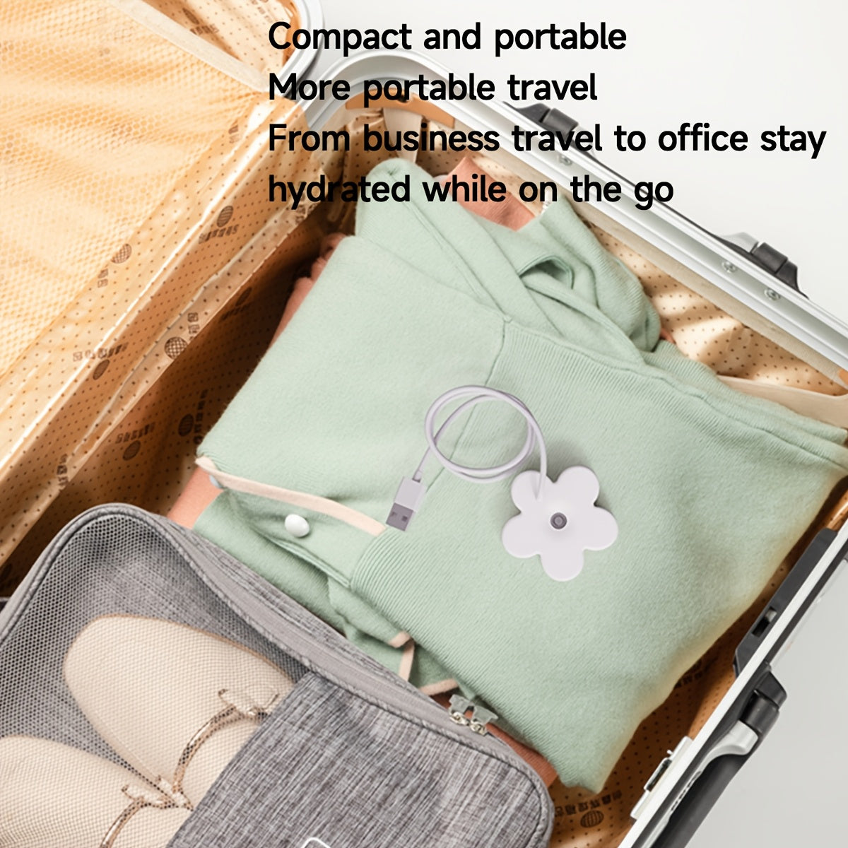 Мини-увлажнитель USB портативный для лица для дома, офиса, автомобиля