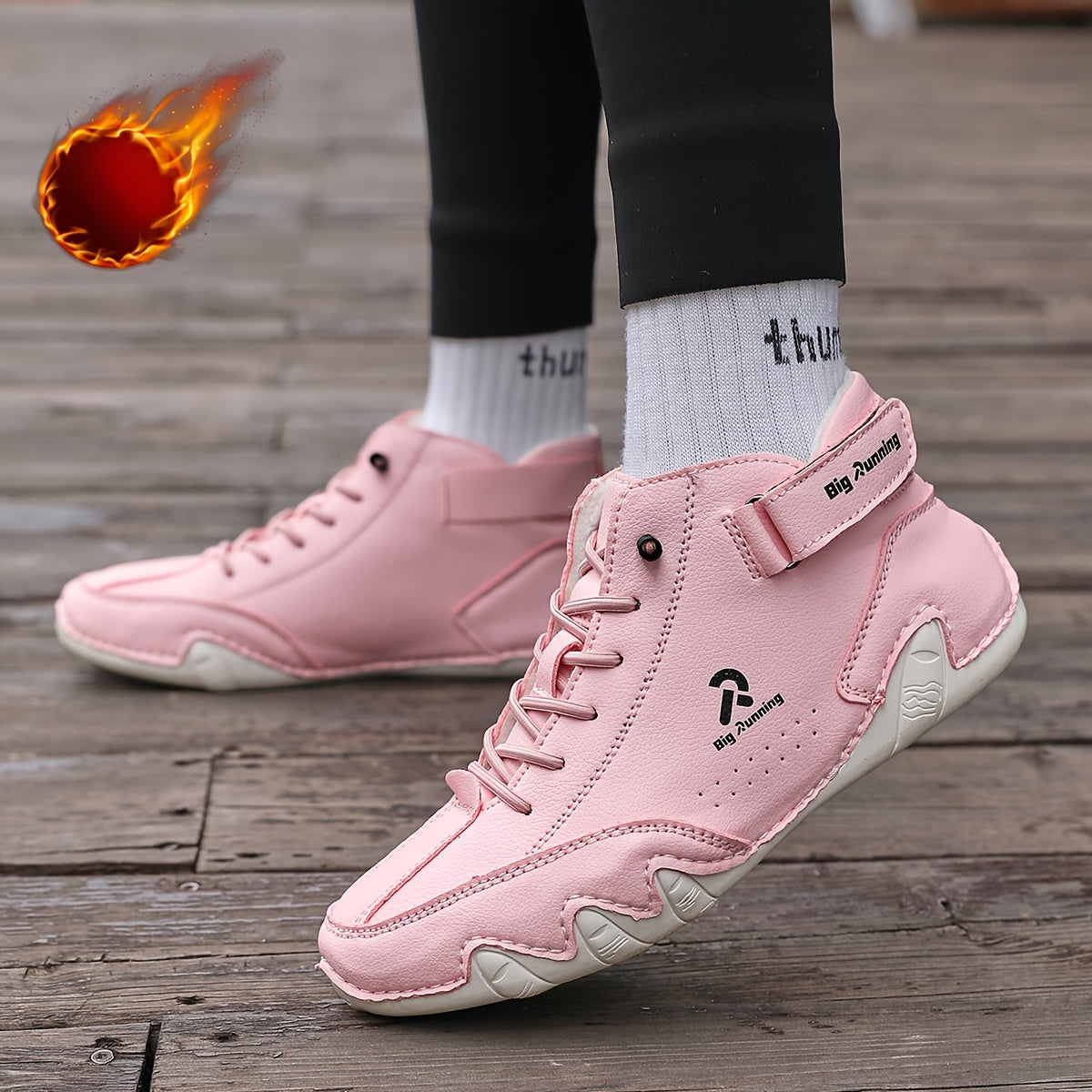 Women’s Winter Ankle Boots Leather Slip-Resistant Rubber Sole Cushioned Insole