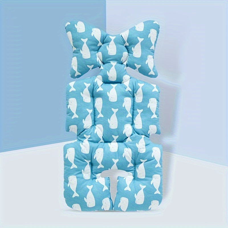 Cotton Stroller Cushion for Winter Comfort Soft Baby Stroller Pad for Cold Weather