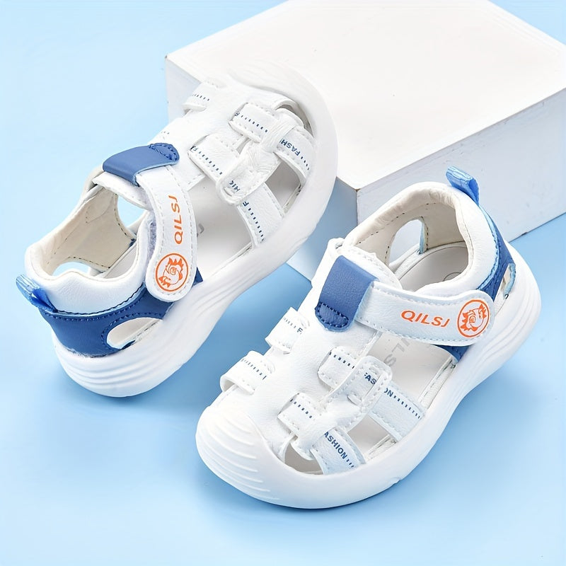 Unisex Children's Summer Soft-Soled Sandals for Learning to Walk Toddler Beach Shoes for Boys and Girls 0-3 Years