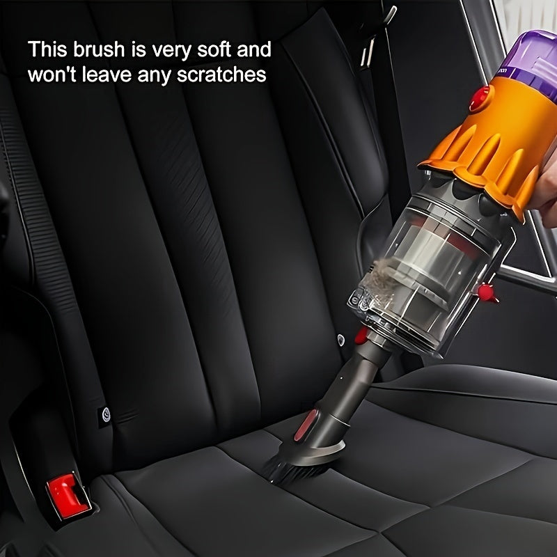 Dyson simsiz changyutgich uchun aksessuar to'plami tez chiqarish, 2-in-1 yumshoq cho'tka va V7, V8, V10, V11, V12 va V15 modellari bilan mos keladigan dog' tozalovchini o'z ichiga oladi.