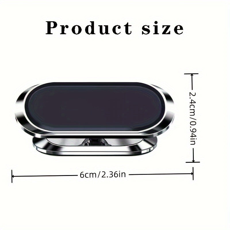 Universal Magnetic Car Mount Aluminum Alloy Waterproof Shockproof 360° Adjustable