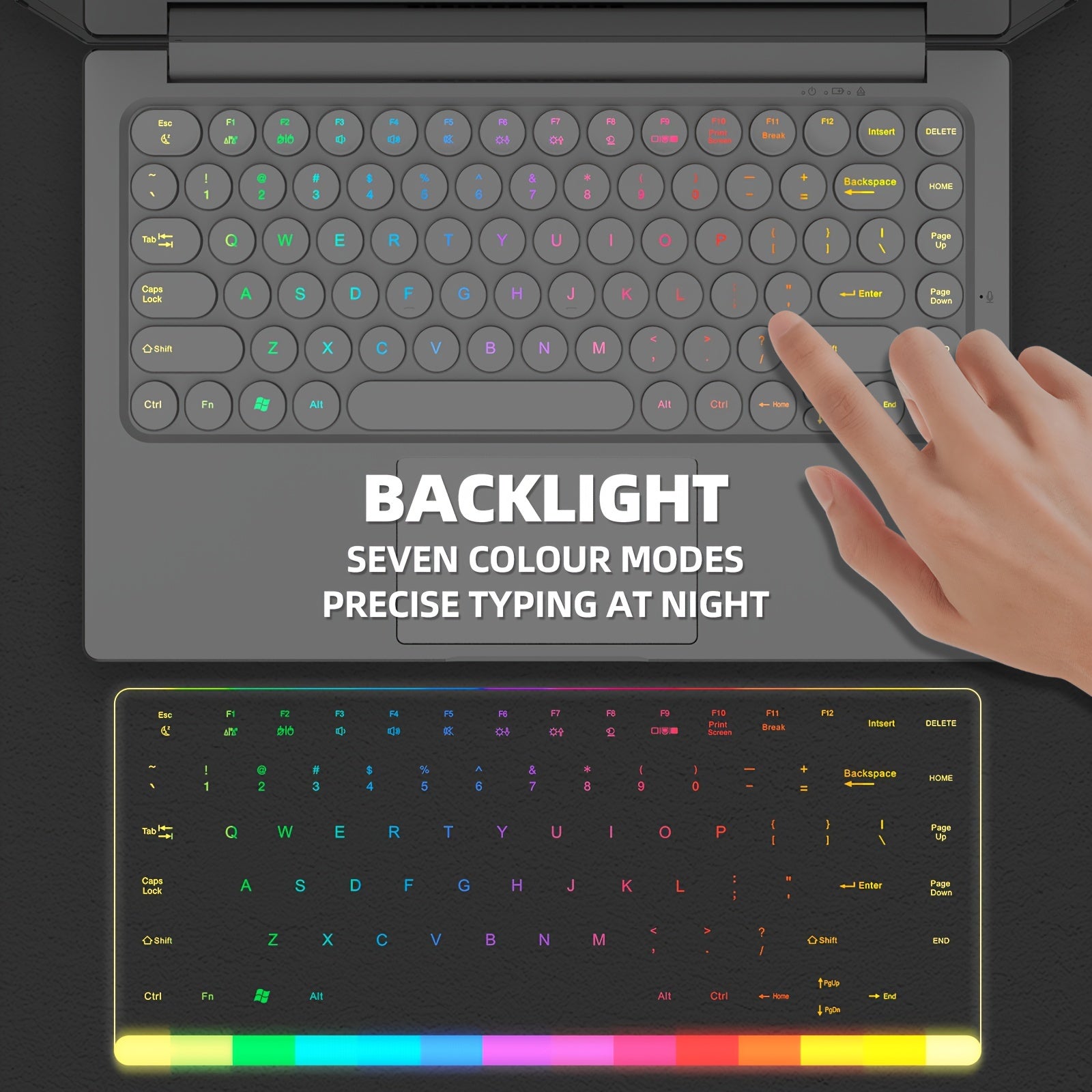 Portátil de 14.1 pulgadas 4K con CPU 11 Pro, 16GB de RAM, 512GB SSD, teclado retroiluminado con sensor de huellas