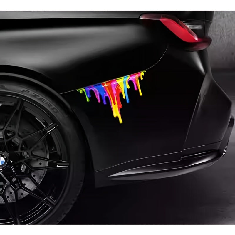 Автомобильная виниловая наклейка водонепроницаемая краска капает царапина покрытие мотоцикл eBike наклейка на корпус