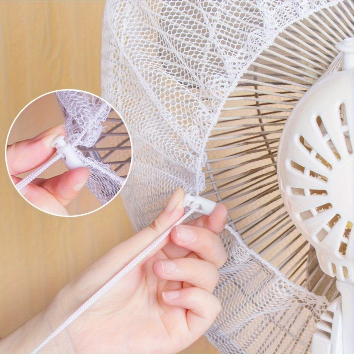 45.72 cm Fan Safety Cover for Children Finger Protection Dust Cover Summer Household Fans