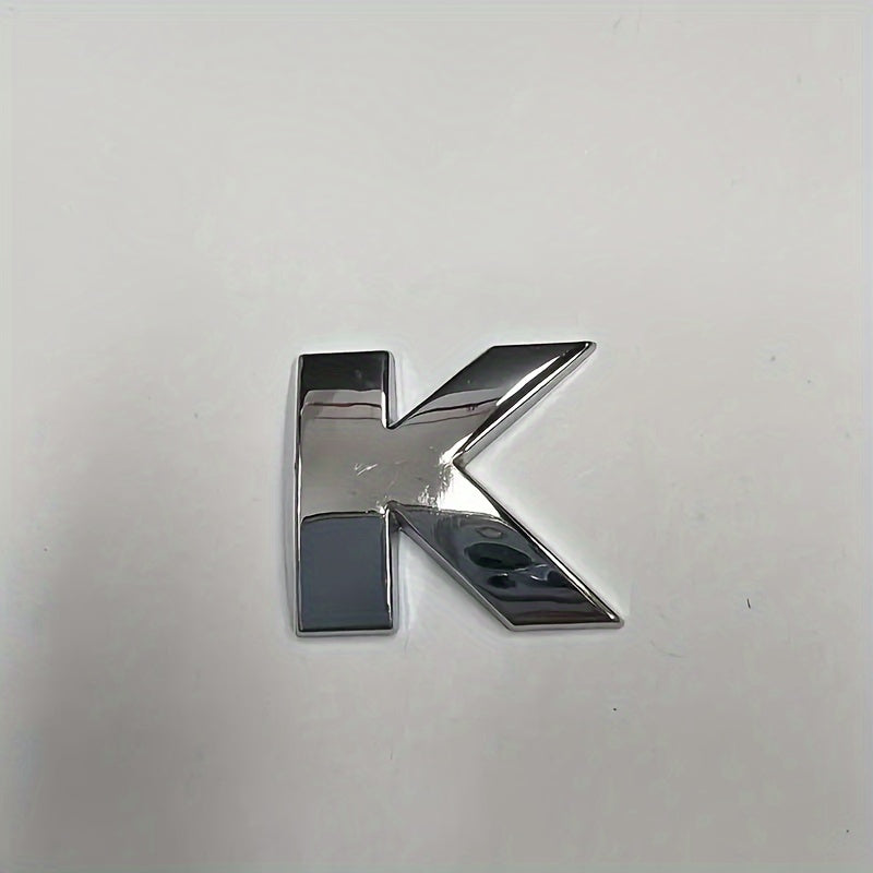 Metall avtomobil logotipi bagaj stikerlari uchun dvigatel quvvati raqami plitasi bezaklari