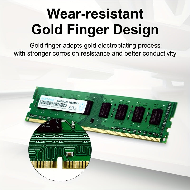 DDR3 8GB 1600MHz Unbuffered Desktop Memory RAM