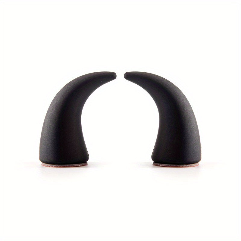 2 dona Mini Devil Horn Avtomobil Boshqaruv Ruliga Yelimlar Chiroyli Panel Aksesuarlar