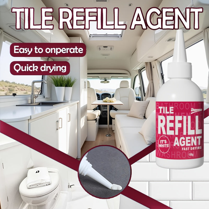 Tile Grout Sealer for RV and Home Ceramic Tile Repair Silicone Filler