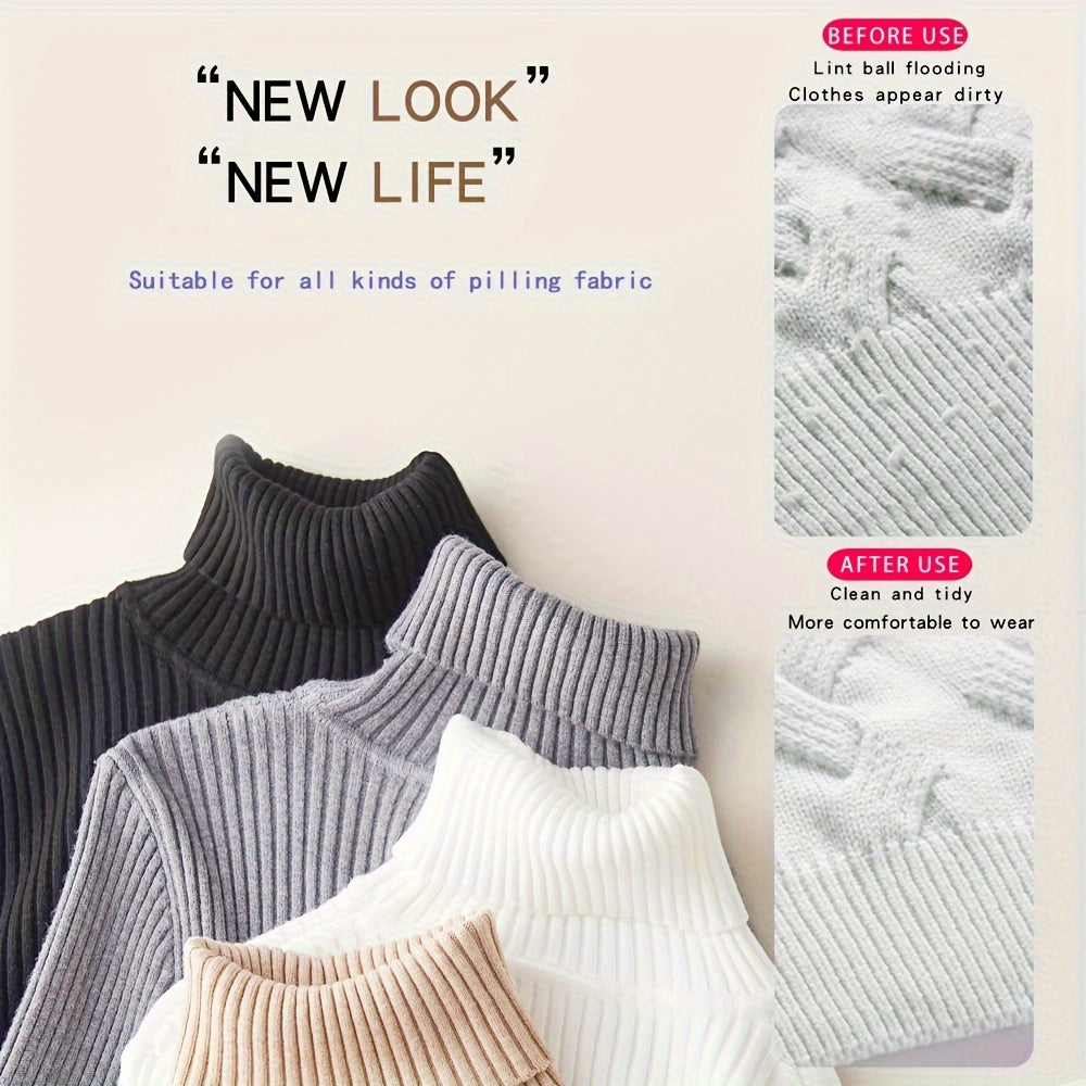 USB Powered Fabric Shaver Automatic Lint Remover for Clothes Sofa and Hats with Metal Handle