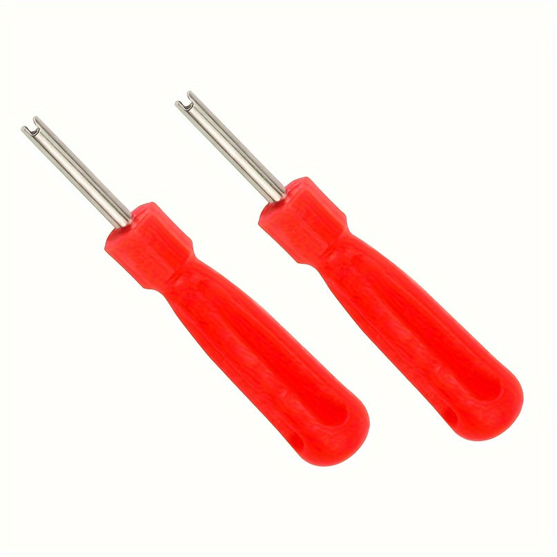 Metal Tire Valve Core Removal Tool Set for Vehicles and Bikes