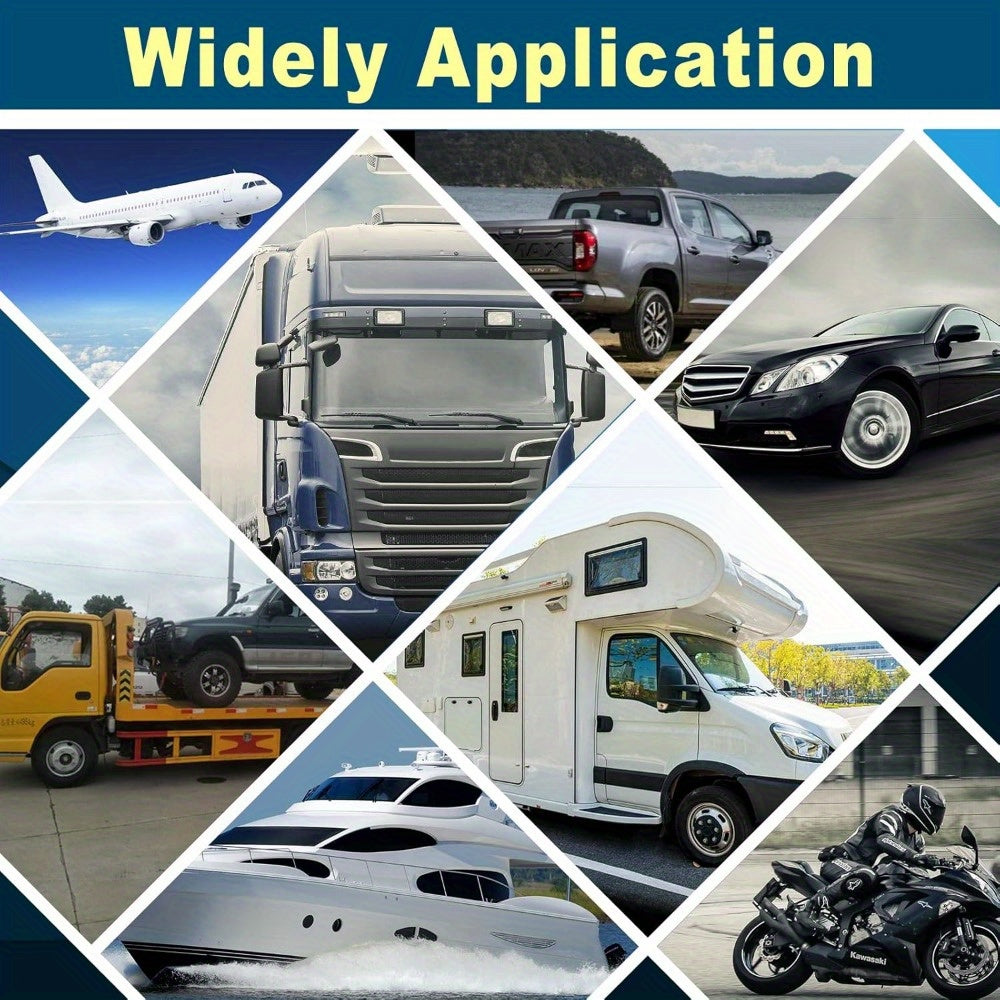 2PCS Xenon White LED License Plate Lights 12V-24V DC 6-SMD for Truck SUV Van