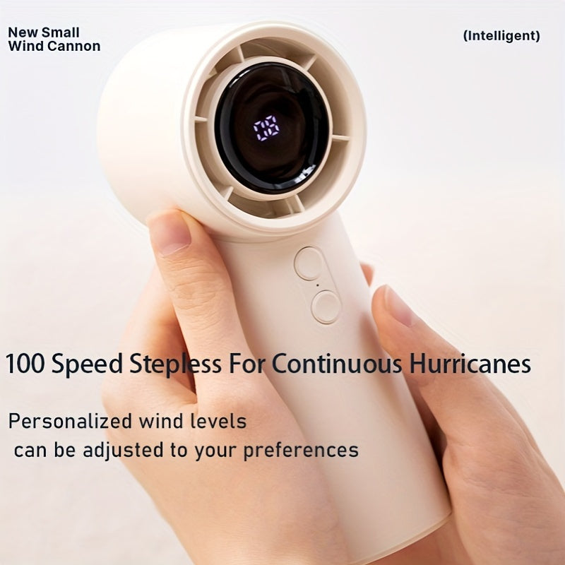 Portable Handheld USB Fan with Table Fan Function for Outdoor Use