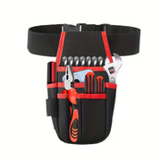 Heavy-Duty Oxford Fabric Electrician Tool Pouch Small Waist Bag for Repair and Aerial Work