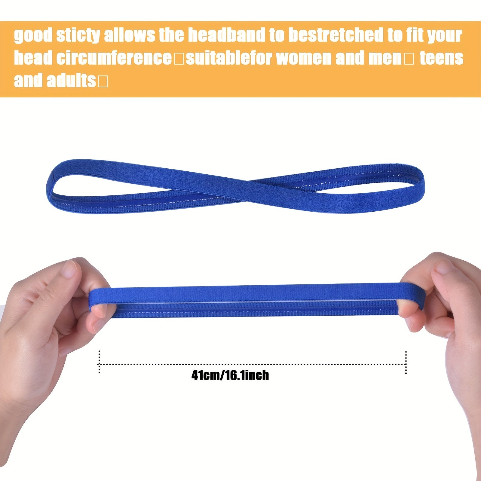 8 Erkaklar uchun ajraladigan sport boshbandlari futbol, futbolk, basketbol, yugurish, yoga uchun