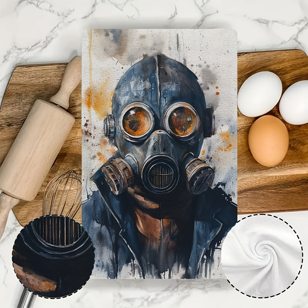 2 Pack Ultra Soft Kitchen Towels Absorbent Dish Hand Towels 40x60 cm