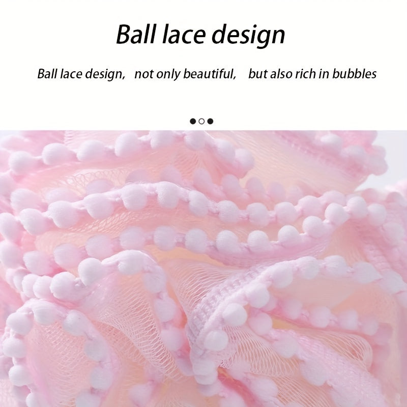 Female Bubble Bath Ball Large Soft Dual-Purpose Bath Product