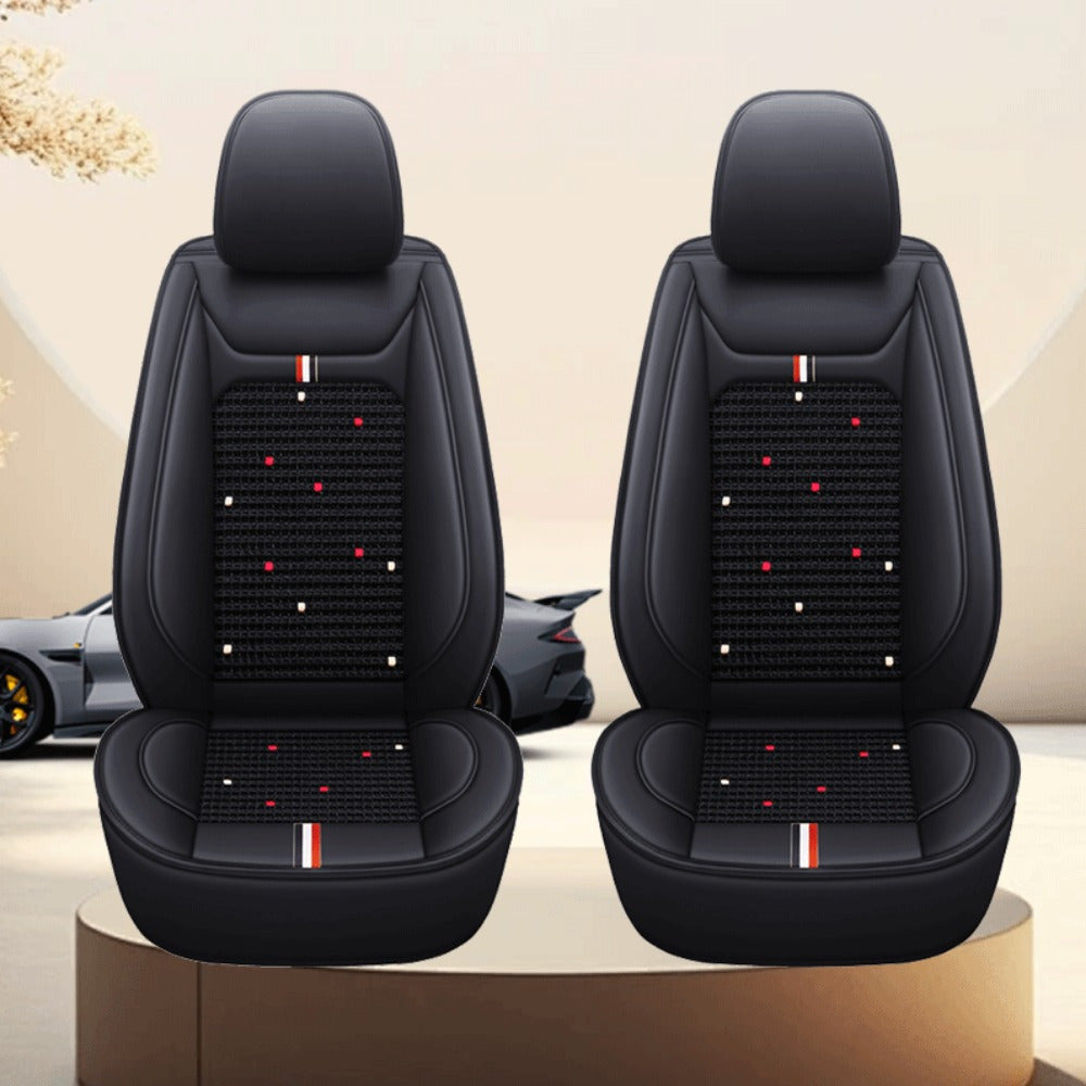 2pcs Car Seat Covers Cushioned Non-Slip Seat Protectors for All Vehicles