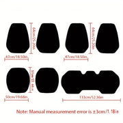 Universal to'rt fasli uchun sedanga mo'ljallangan o'rindiq qopqog'i to'plami, nafas oladigan, sirpanishga qarshi