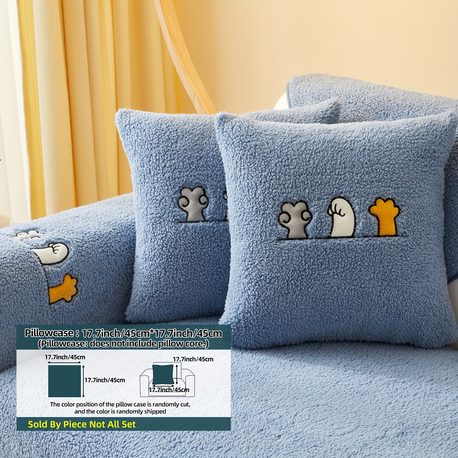 Плюшевый чехол на диван для собак, противоскользящий, защитный чехол для мебели