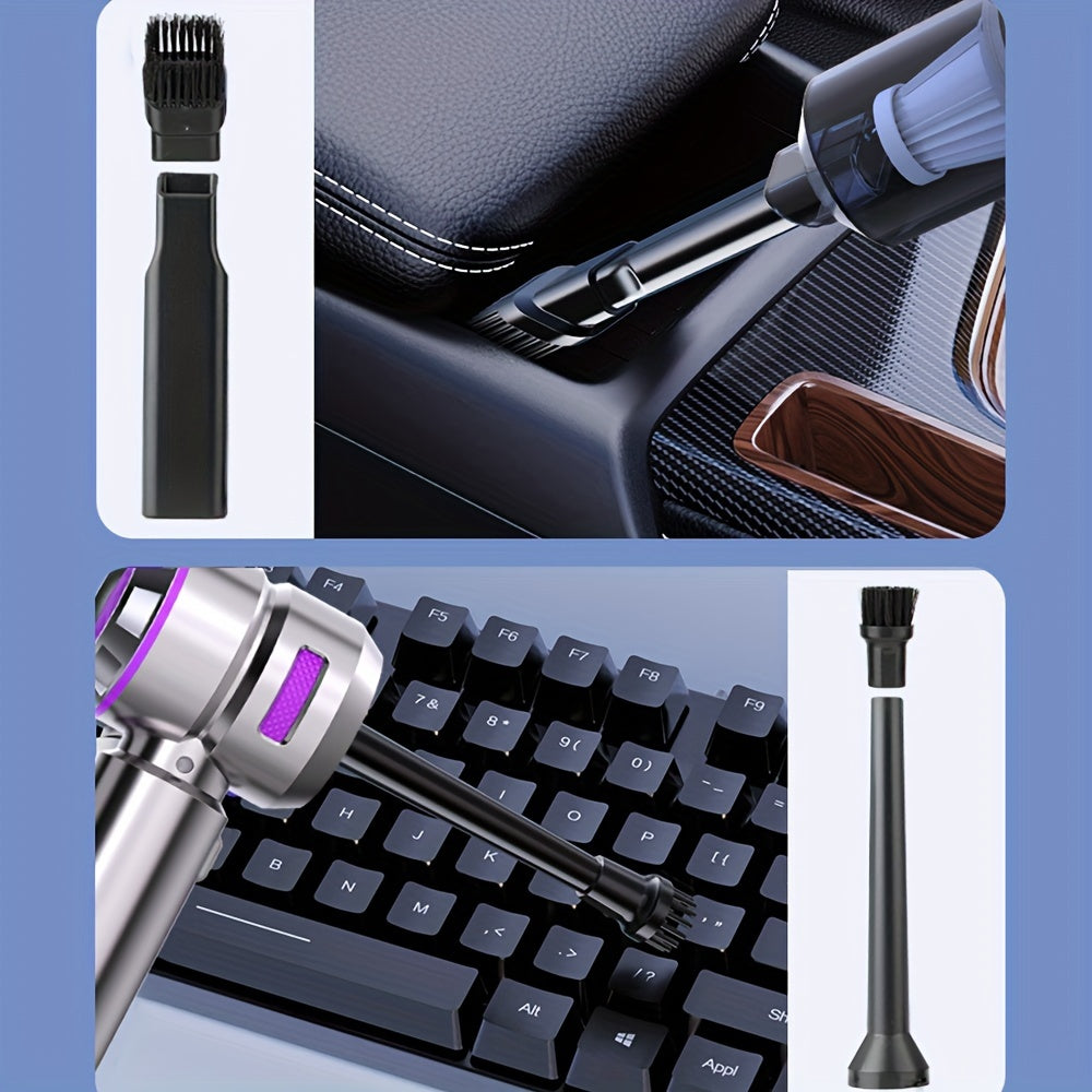 Aspiradora inalámbrica de mano con alta succión y carga USB