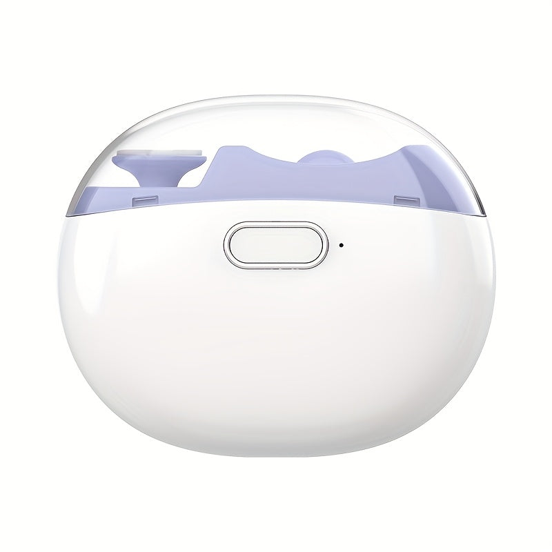 Cortapelos eléctricos para uñas recargables por USB con luz LED y pantalla digital. Seguro para todas las edades