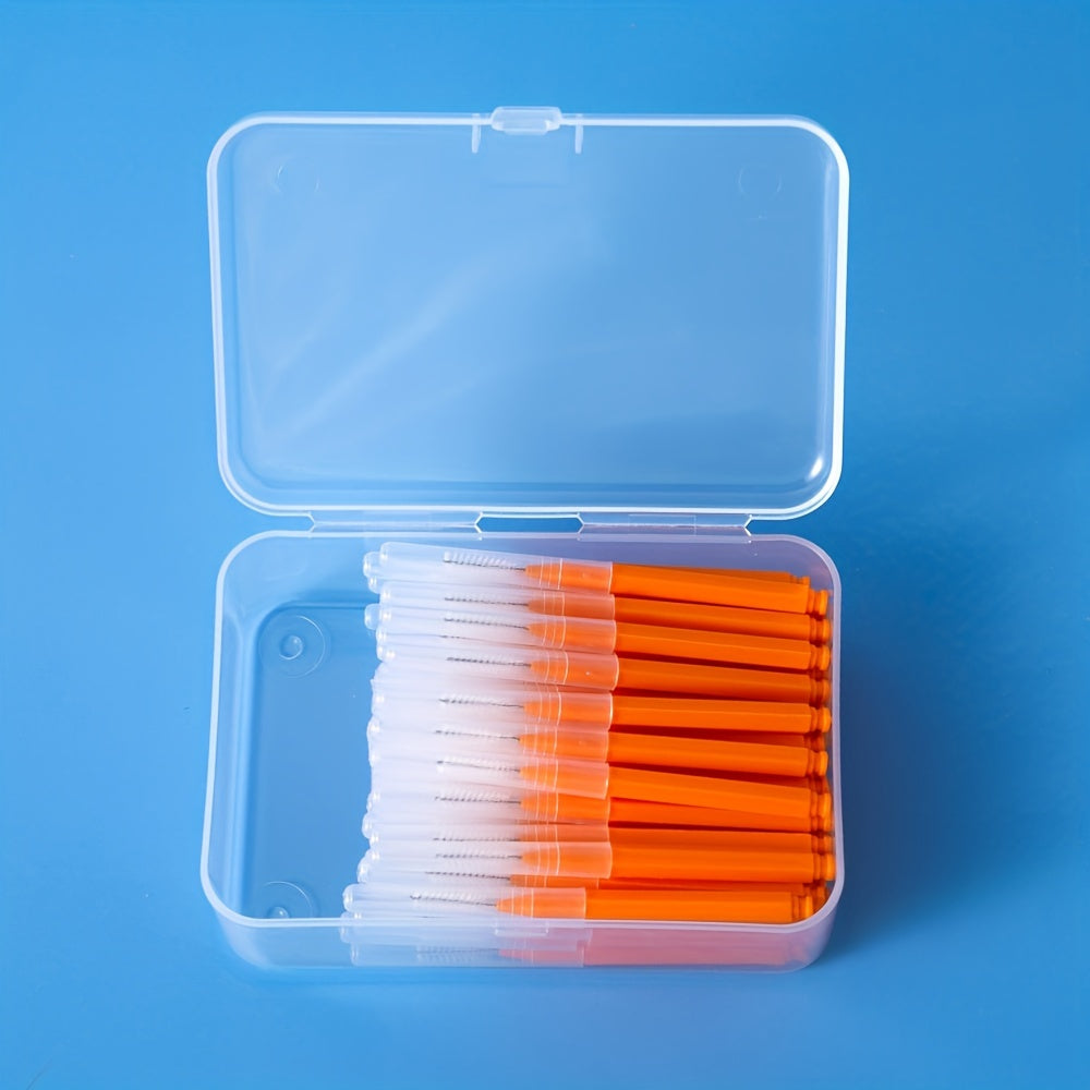 60-тайлам полипропилен тиш олиш учун оралиқ тиш щёткалари