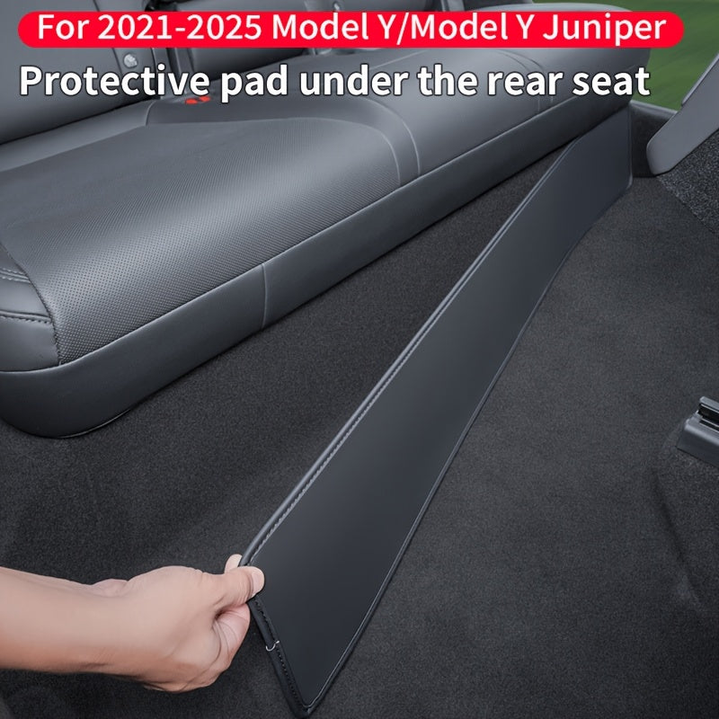 Universal PU Leather Rear Seat Anti-Wear Pad for Model Y