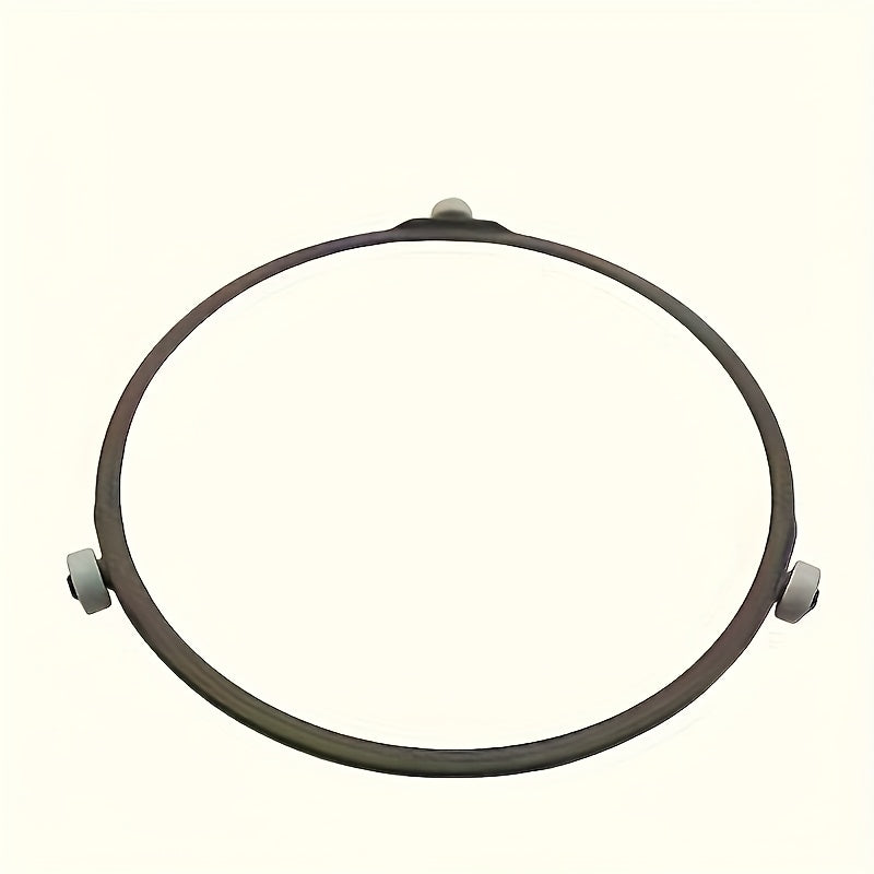 1 dona Bardoshli Plastmassa Mikrotolqinli Turntable Halqasi bilan Oson-Glide Kasterlar - Zamonaviy, Barqaror Aylanish Yaxshi Pishirish uchun. Muhim Gaz pechka aksessuari.