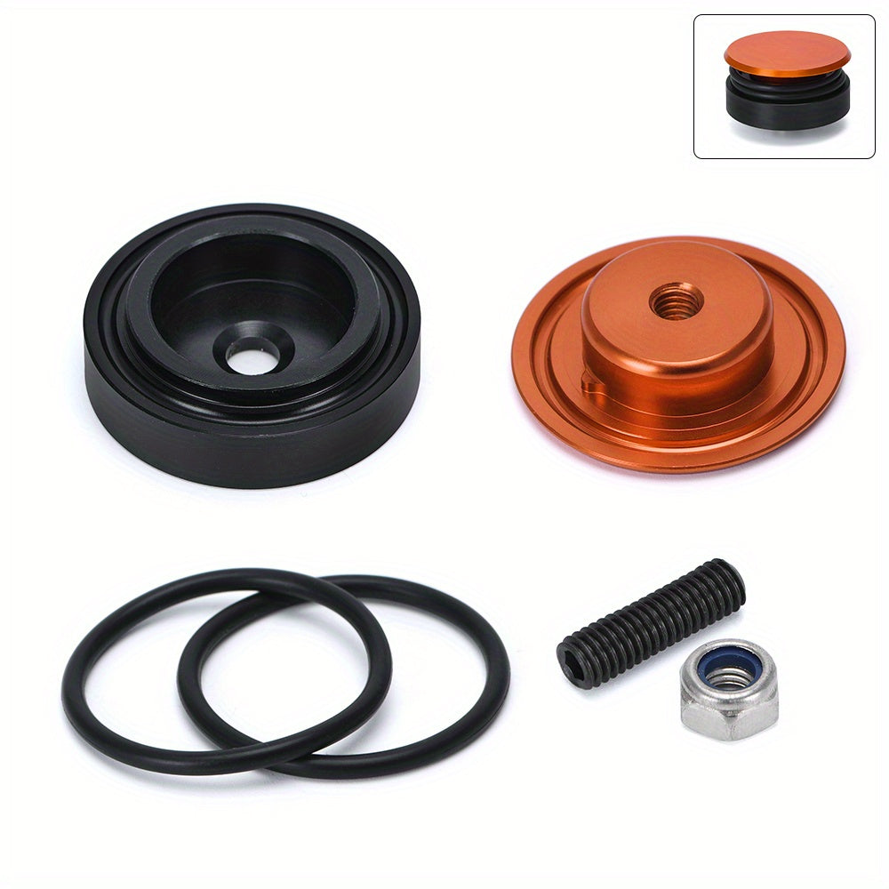 Avtomobil orqa shisha yuvish moslamasini olib tashlash to'plami, alyuminiy plomba qopqog'i, universal avtomobil aksessuarlari