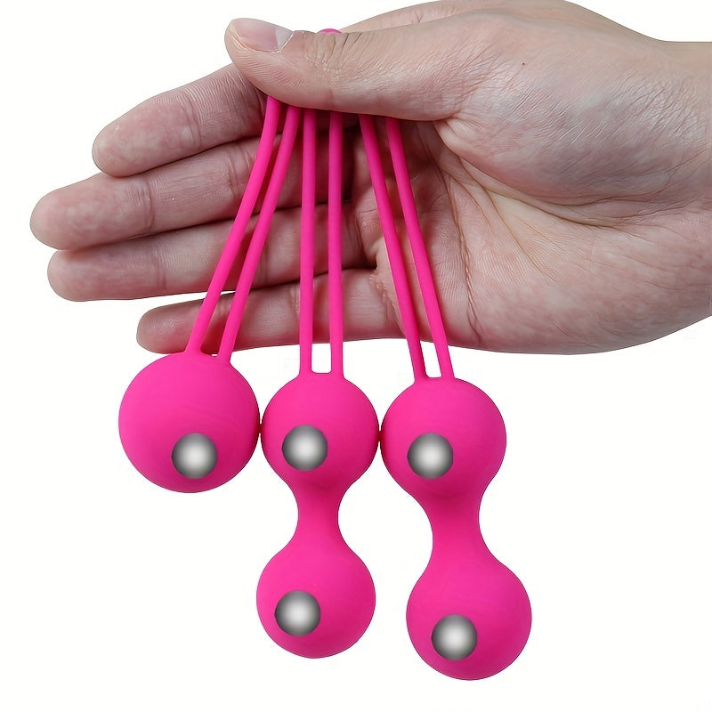 Women Vaginal Training Balls 3-Piece Set Pelvic Floor Exercise Kit