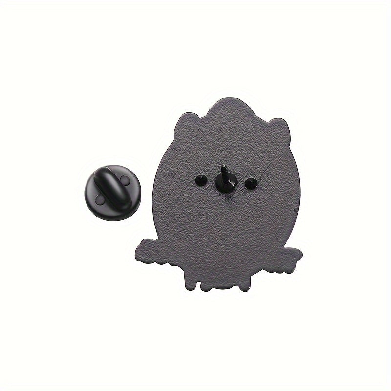 8 ta multfilm broochlar to'plami, kiyim va sumkalar uchun kreativ pinlar