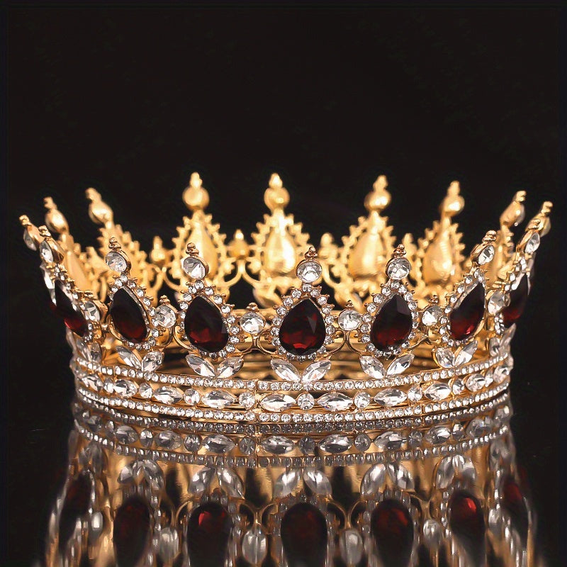 Bridal Tiaras and Crowns with Sparkling Rhinestones for Weddings and Proms