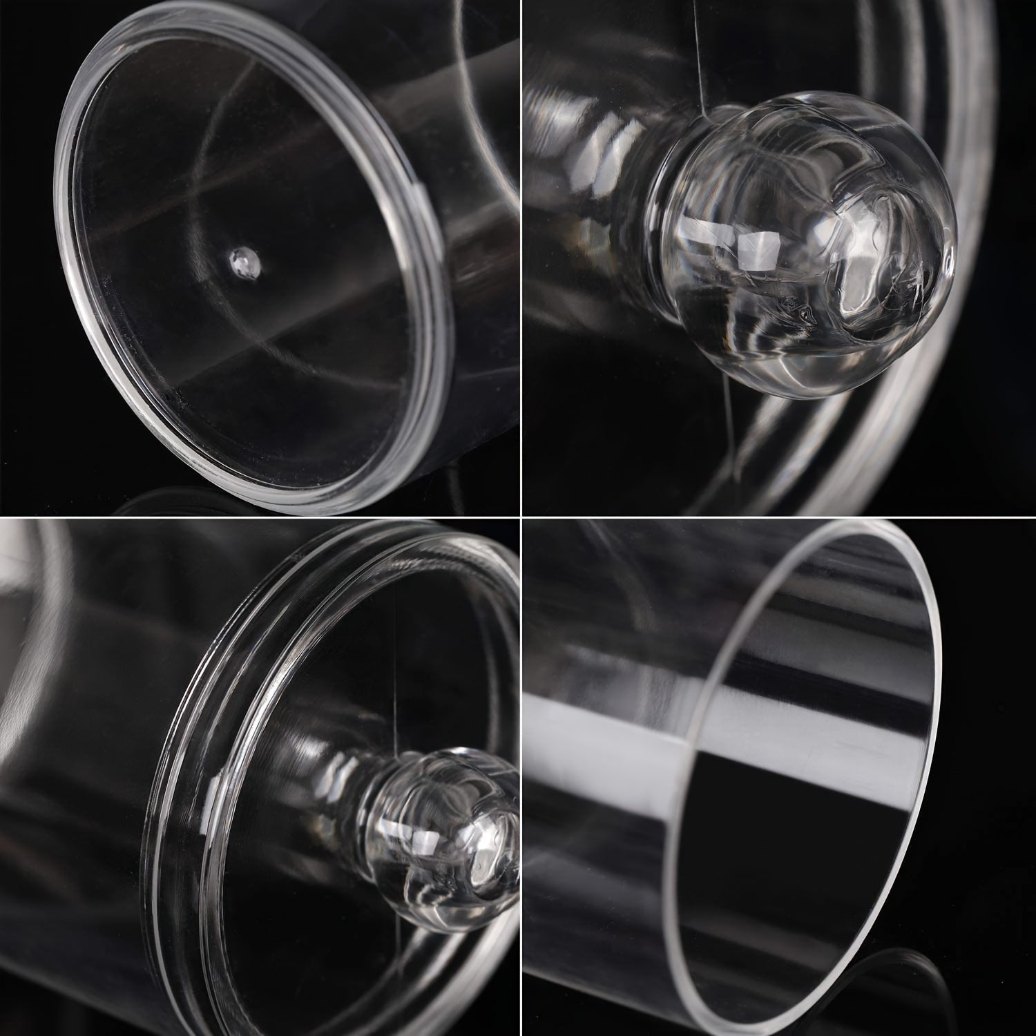 Acrylic Pen Holder for Desk and Bathroom Storage Clear Small Organizer