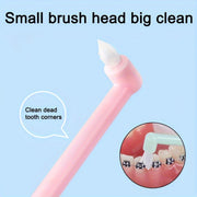 Interdental Brush Nylon Bristles Medium Stiffness for Adults Effective Cleaning