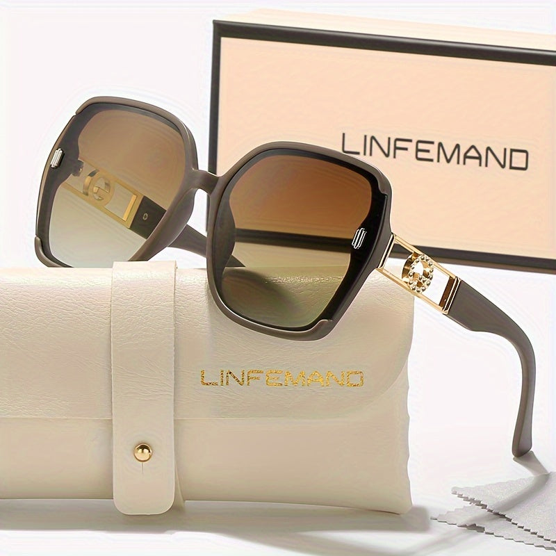 Одежда для модных очков с градиентными линзами, композитной оправой, антибликовым покрытием для пляжа и путешествий на открытом воздухе