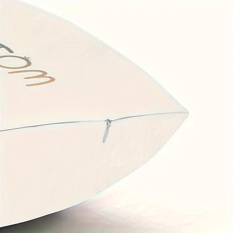 Funda de almohada personalizada con foto 45.72x45.72 cm, funda de almohada de tejido a mano personalizable de poliéster para parejas, padres, amigos