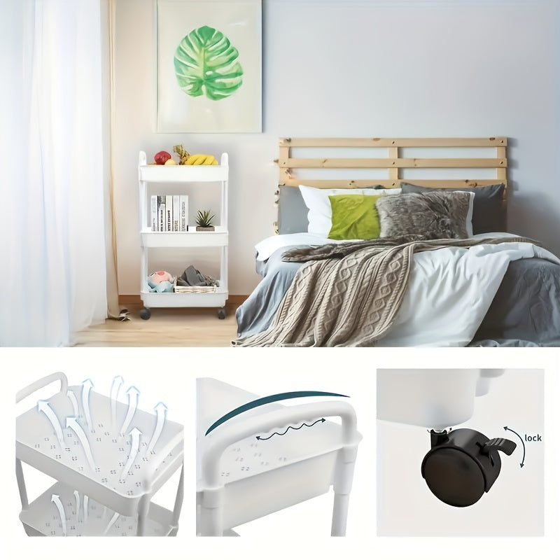 Ko'p funksiyali saqlash tokchasi, harakatlanuvchi ko'p qatlamli dizaynga ega mobil atıştırmalık shkafi