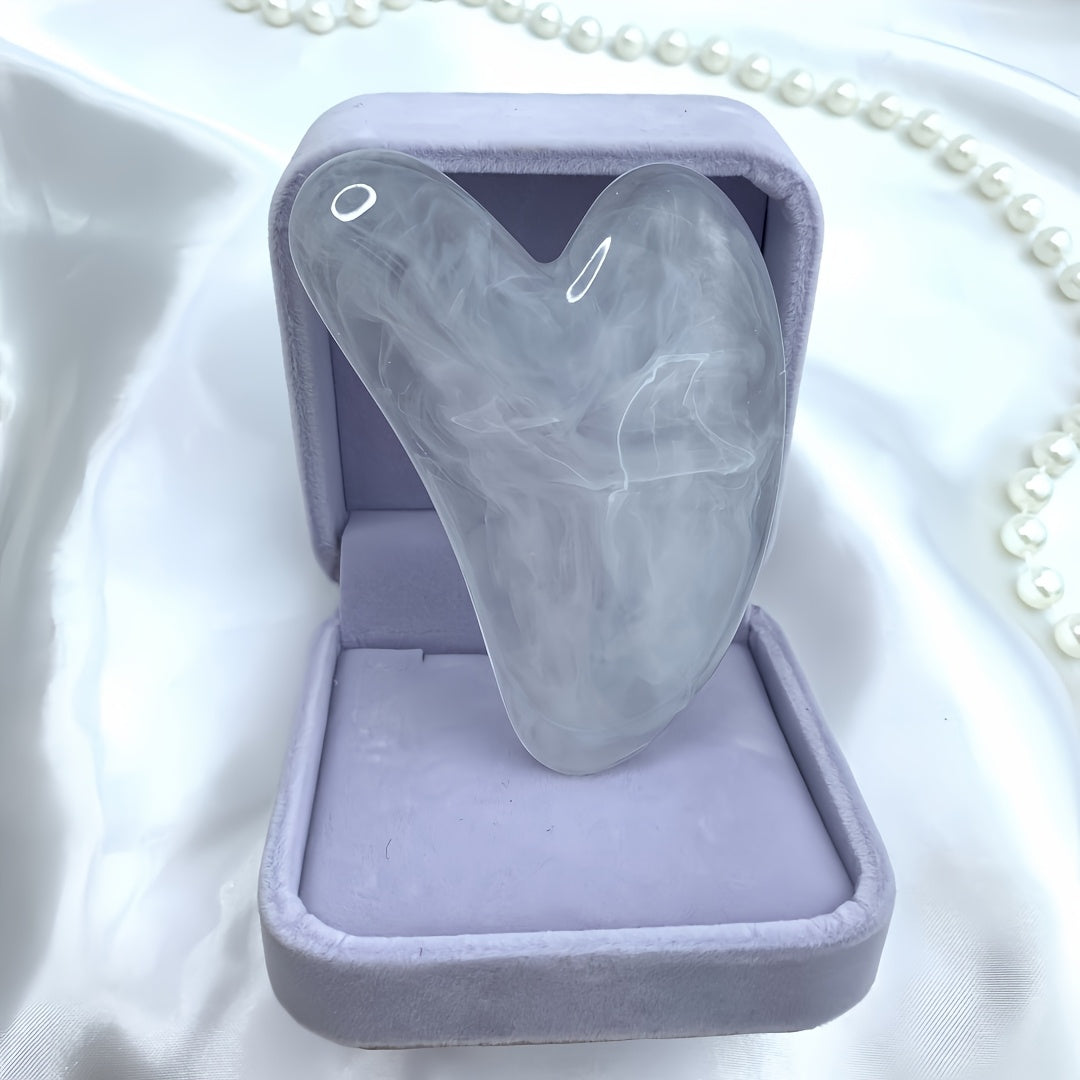 Guasha yuz asbobi teri parvarishi va mushak tarangligini kamaytirish uchun. Shishishni kamaytiradi. Ajoyib bayram sovg'asi.