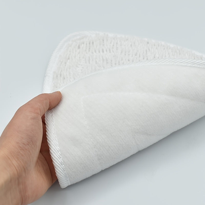 Ikki mikrotoʻlqinli bugʻdoy shaklidagi bugʻdoy mop yostiqlari, polni tozalash uchun, qayta ishlatiladigan, yuviladigan